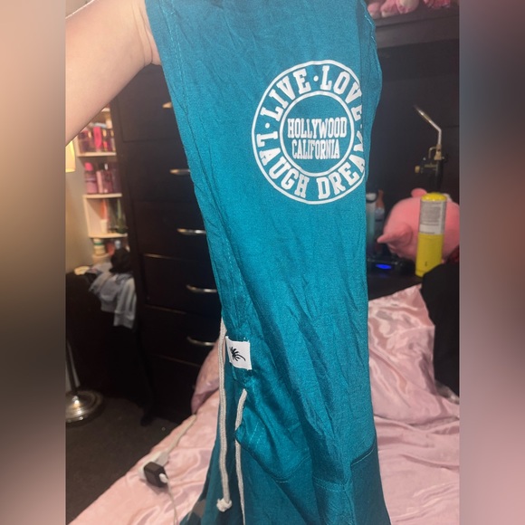 Blue and gray California Hollywood sweater - Picture 4 of 4